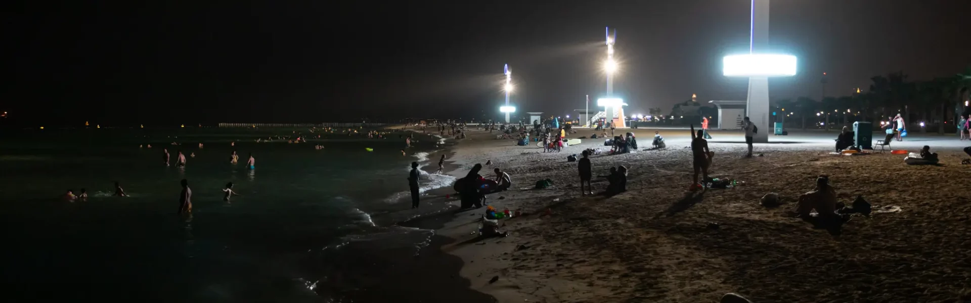 To Escape the Heat in Dubai, Head to the Beach at Midnight