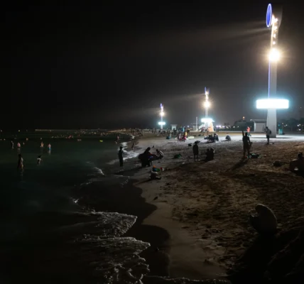 To Escape the Heat in Dubai, Head to the Beach at Midnight