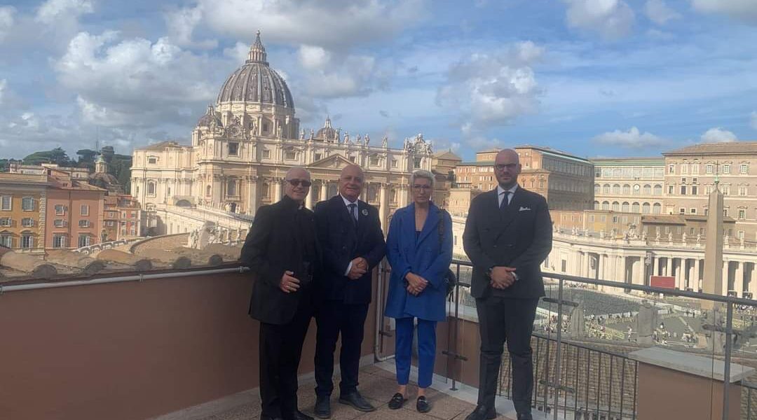 Sovereign Prince of St. Agatha Odo-Oko Idado ljesa Osun State Nigeria Presents Green Investment Project in Vatican City