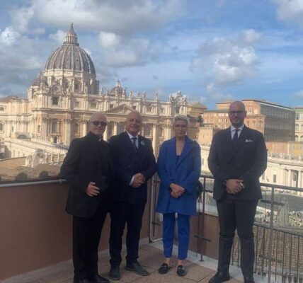 Sovereign Prince of St. Agatha Odo-Oko Idado ljesa Osun State Nigeria Presents Green Investment Project in Vatican City