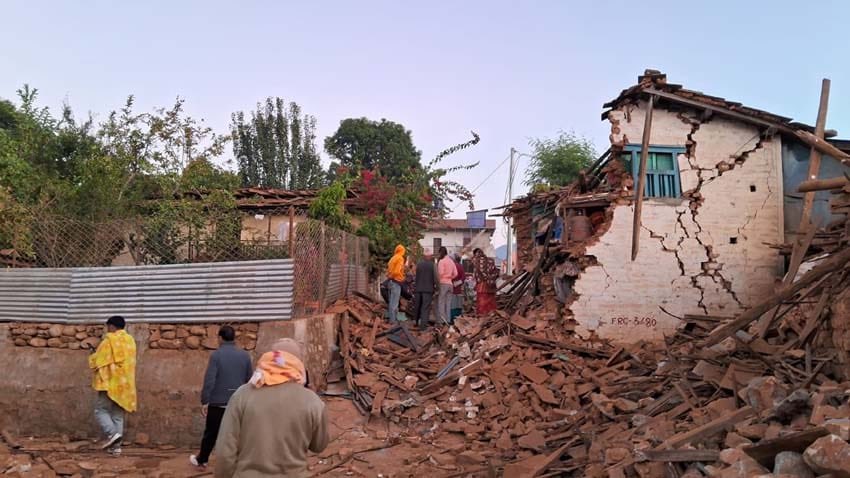 Devastating 6.4 Magnitude Earthquake Claims 140 Lives in Nepal's Jajarkot District, World Meet Director M.A. Ali Mourns