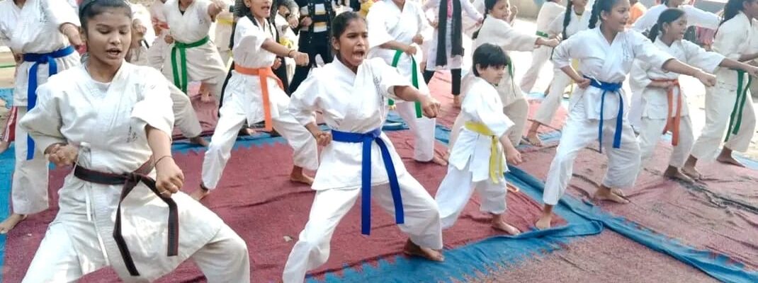 Kolkata Karate Stars Sufia and Kainat Awarded Black Belts