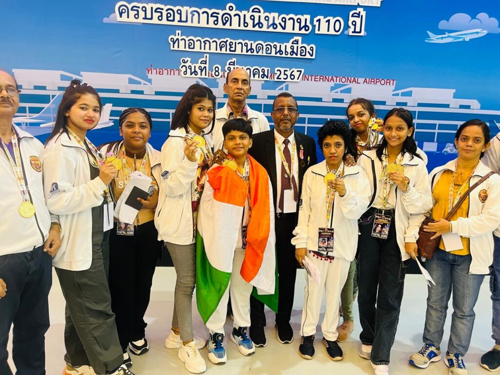 Indian Karate Team Wins Gold at 4th World Meet- World Karate Championship